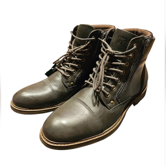 Hawker Rye Other - NWT Rye By Hawker Rye Combat Boot Dark Grey Men 10.5